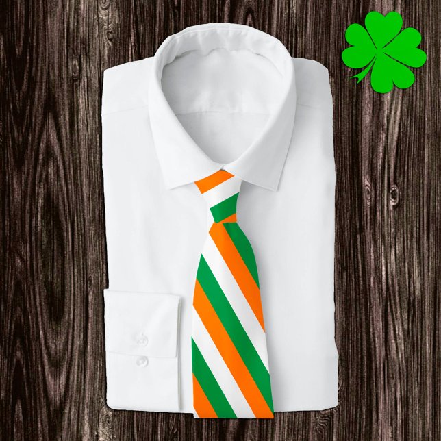 Gravatas irlandesas, moda Irish Flag (Criador carregado)
