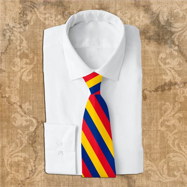 Gravatas romenas, moda, negócios romenos de bandei (Criador carregado)