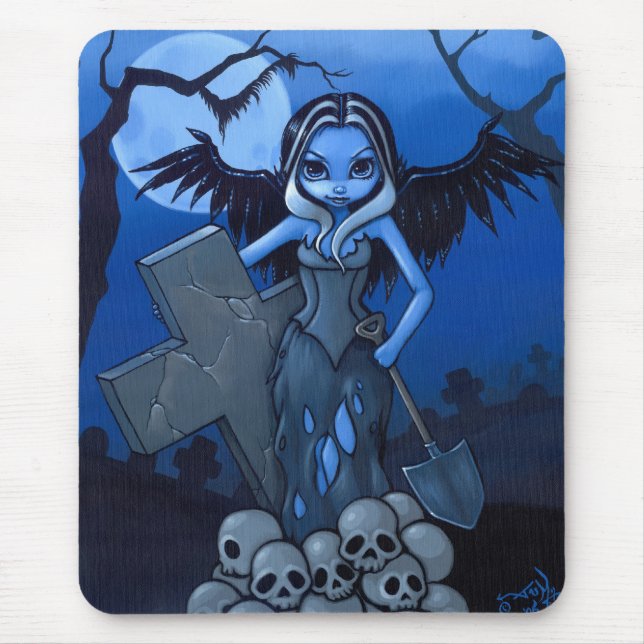 "Gravedigger" Mousepad (Frente)