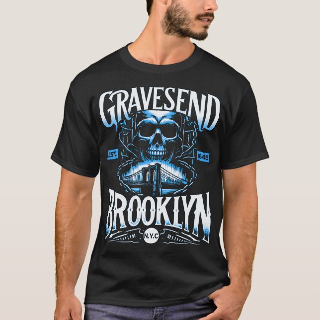 Gravesend Brooklyn NYC T-Shirt (Frente)
