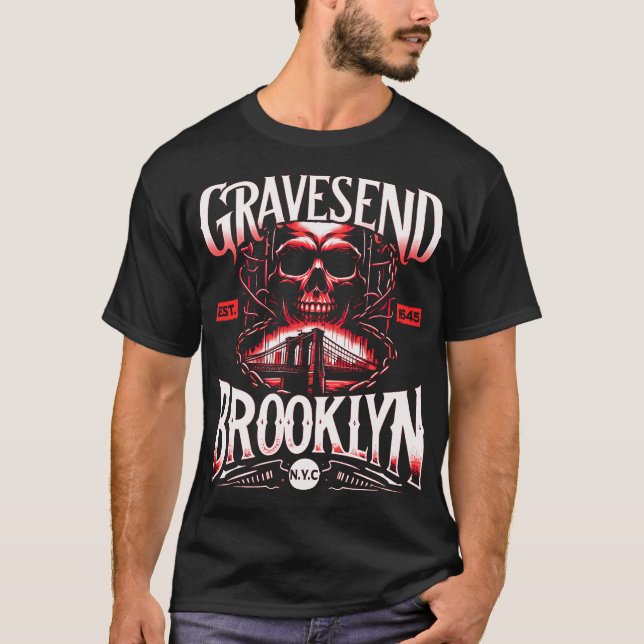 Gravesend Brooklyn NYC T-Shirt (Frente)