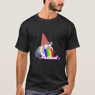 Gravidade Cai Gnome Clássico T-Shirt