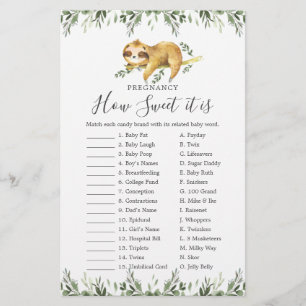 Gravidez Com Chá de fraldas Lenta Como É Doce