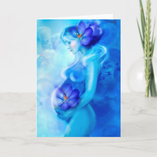 Gravidez Feliz do Cartão