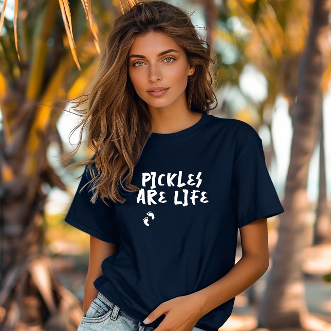 Gravidez humorística, digital branco T-Shirt (Criador carregado)