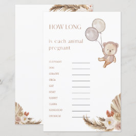 Gravidez Jogo do Chá de fraldas Durante Quanto Tem