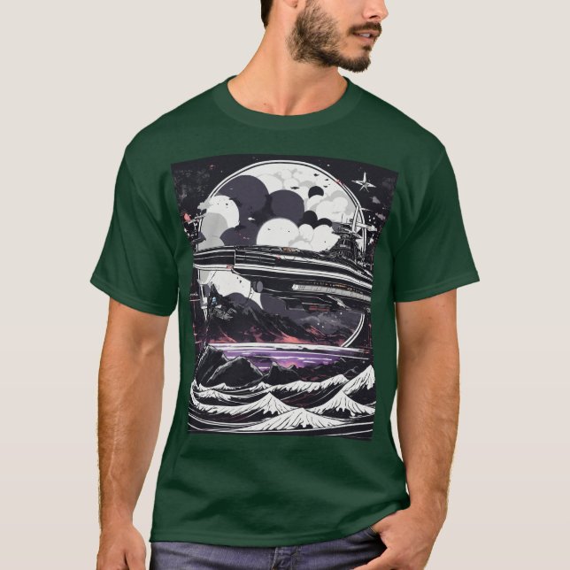 Gravity Voyager Emblem T-Shirt (Frente)