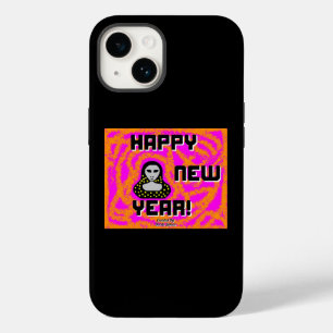 Grays New Year Deseja o Apple iPhone 14 Case