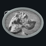GREAT DANE<br><div class="desc">Um belo design fotográfico preto e branco de um grande cão dinamarquês.</div>