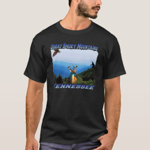 Great Smoky Mountains, t-shirt do adulto de