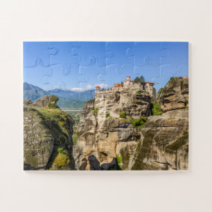 Grécia de Mosteiro de Meteora Quebra-cabeça - Cená