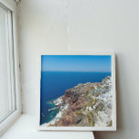 Grécia Oia Santorini Elevdi Bay Canvas<br><div class="desc">Grécia Oia Santorini Ascende às Férias da Baía. Esta foto foi tirada na vida real em férias na Grécia.</div>