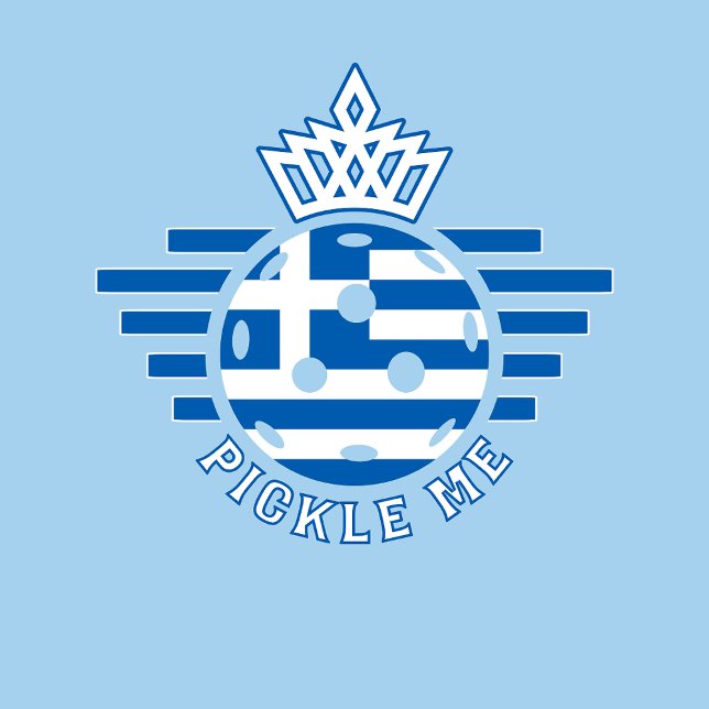 Grécia PICKLEBALL ANCESTRY TEAM LEAGUE T-Shirt (Criador carregado)