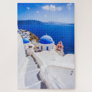 Grécia quebra-cabeça Santorini