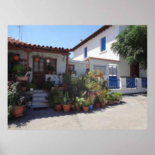 Grecian House Poster (Frente)