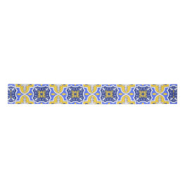 Grecian Português Azul e azulejos amarelos azul