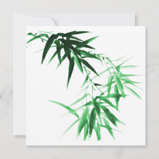 Green Bamboo Twig