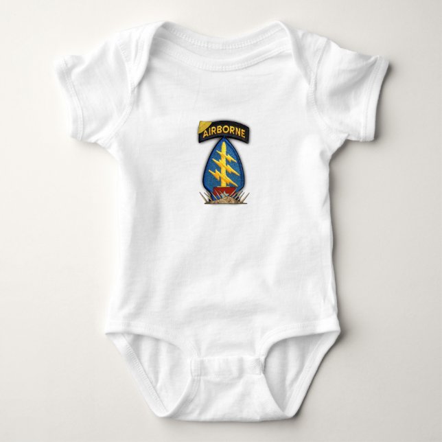 Green Berets Vietnam Patch Toddlers T-Shirt (Frente)