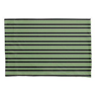 Green Black Stripes Pattern
