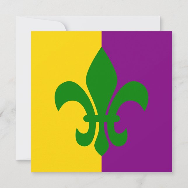 Green Fleur de Lis (Frente)