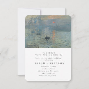 Green Lanscape - Convite para casamento de pintura