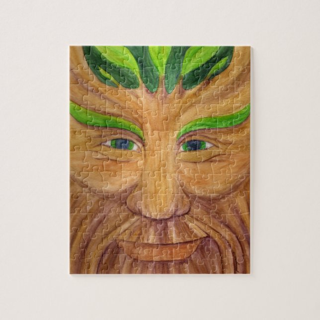 Green Man Quebra-cabeça (Vertical)
