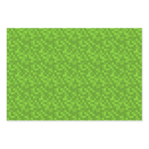Green Pixel Pattern Retro 8-Bit Gaming