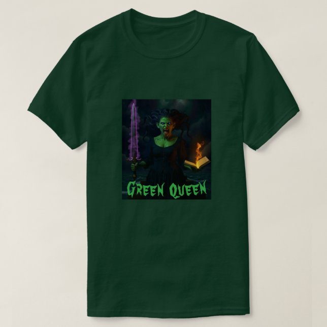 Green Queen T-Shirt (Frente do Design)