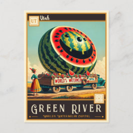Green River, Utah | Cartão Postal Antigo