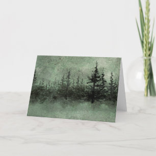 "Green Twilight" — Cartão de Saudação para a