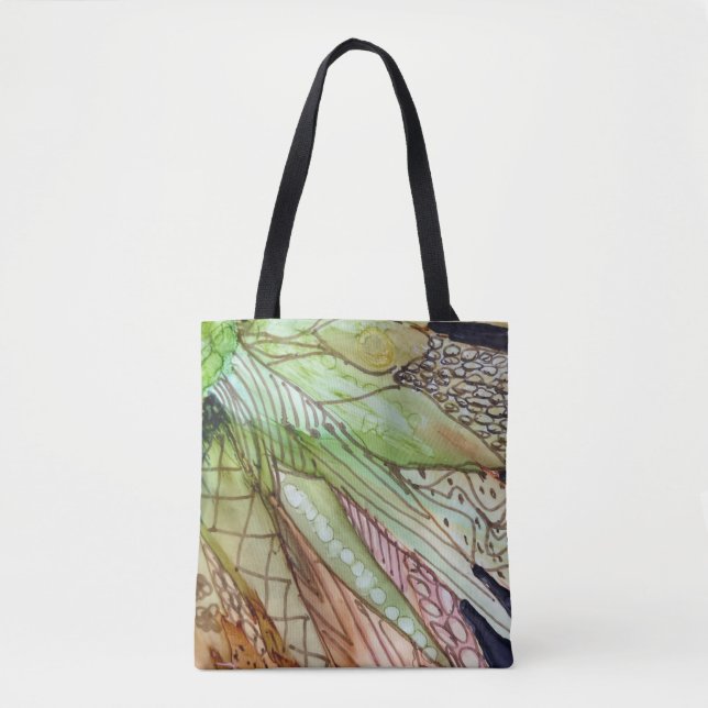 Green Veggies Tote Bag (Frente)