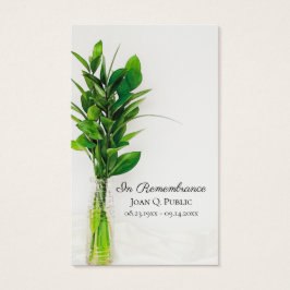 Greenerescência em Vase Funeral Service Prayer Car