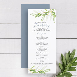 Greenering Wedding Weekend Itinerário para Convida