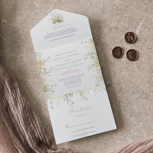 Greenery Boho Wildflower Wedding (Criador carregado)