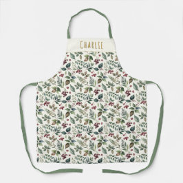 Greenery Botânico de Inverno Natal Personalizado