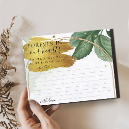 Greenery Compartilha uma Placa Funeral de Memória