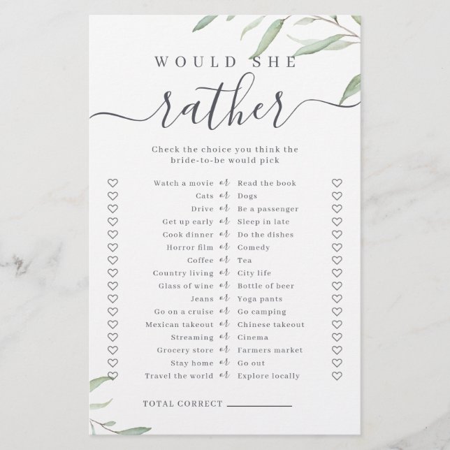 Greenery, ela iria preferencialmente jogo de chá d (Frente)