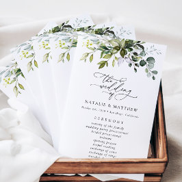 Greenery, Eucalyptus Leaves, Programa Casamento