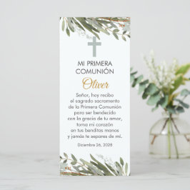Greenery First Community Bookmark em espanhol