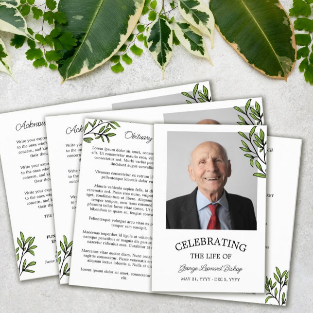 Greenery Foto Celebração do Funeral da Vida (Criador carregado)