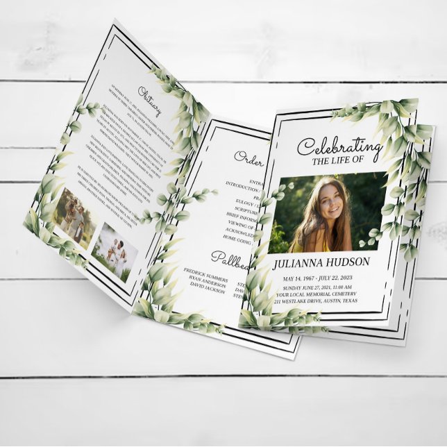 Greenery Funeral, Programa de Serviços dobrados (Criador carregado)