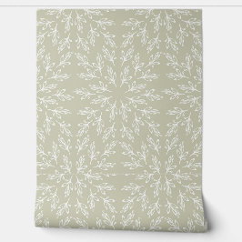 Greenery Sage green mandala floral