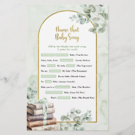 Greenery Storybook Diz Que Bebê Jogos Música