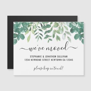 Greenery, temos o Cartão Magnético de Anúncio