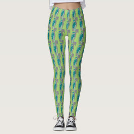 Greens Martini Shakers Leggings