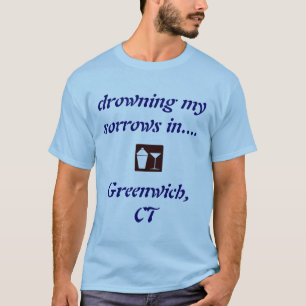 Greenwich, CAMISA BEBENDO CT!