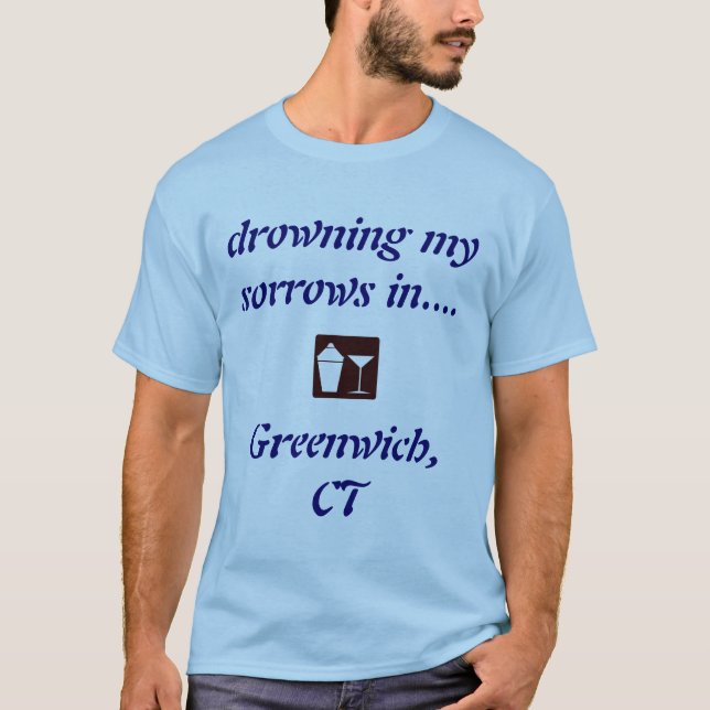 Greenwich, CAMISA BEBENDO CT! (Frente)