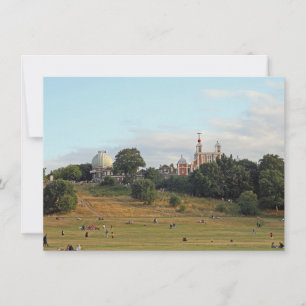 Greenwich Park, cartão de Londres