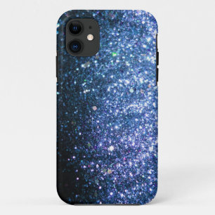Grelha de capas de iphone azul brilhante