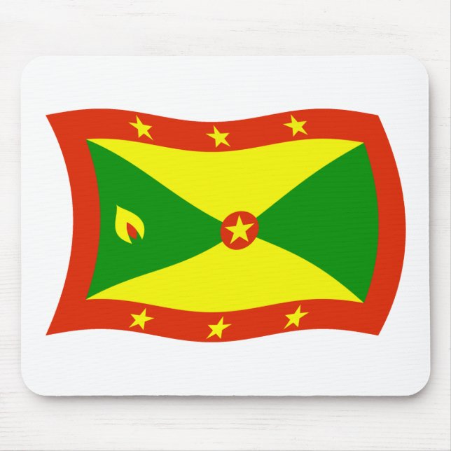 Grenada Flag Mousepad (Frente)